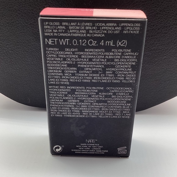 NARS Mini Lipgloss Duo in Turkish Delight & Mythic Red - BNIB & Discontinued - Picture 12 of 15